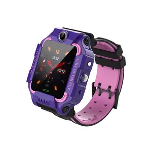 Sz6f Hidden Camera Children Smart Watch 4g Gps Location Tracking Waterproof Cartoon Kid Watch For Girl Boys