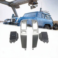 Pour Toyota Land Cruiser Prado 120 pour GX470 2003-2009 Ensemble complet de panneaux de ventilation de tableau de bord de climatisation de voiture gauche et droit