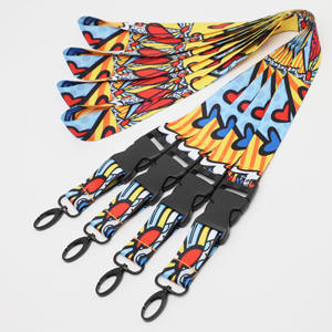 Longe double face de promotion de logo de sublimation polychrome avec accessoires optionnels de haute qualité - Product Image 2