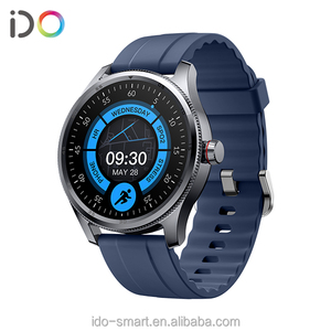 Smart Watch moda uomo con Full Touch Fitness Tracker rotondo Smartwatch per IOS Android funzione di monitoraggio della frequenza cardiaca - Product Image 6