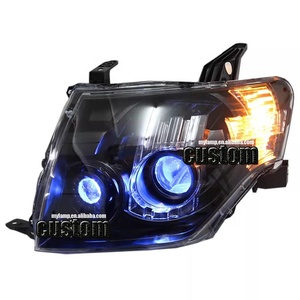 Feux avant LED <span class=keywords><strong>pour</strong></span> Mitsubishi Pajero V87 V93 V95 V97, projecteurs bi-xénon avec feux de jour (DRL) - Product Image 1