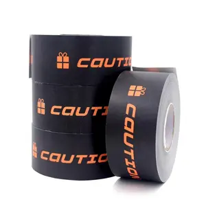 Custom Printed Logo Eco Friendly Recycled Water Activated 2 Inch Kraft Paper Gummed Brand Tape