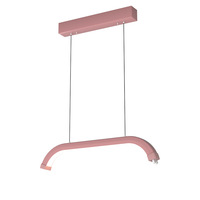 Lampe à cils demi-lune à fixation au plafond, pour extensions de cils, photographie, tatouage, soins du visage, salon de beauté, luminaire suspendu réglable