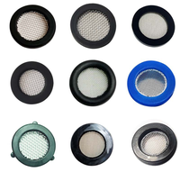 Mesin cuci filter mandi jala kawat karet dengan jaring filter baja tahan karat