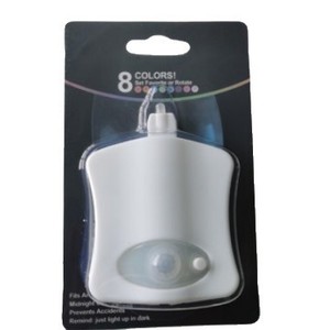 Lumière de nuit à capteur de mouvement SUNMAXTOP pour toilettes, 8 couleurs changeantes, LED automatique pour salle de bain - Product Image 5