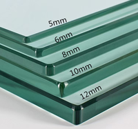 Plateau de table en verre trempé sur mesure, directement de l'usine, de toutes formes et épaisseurs, pour table à manger