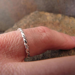 Bracelet en argent tibétain unisexe, bijoux en alliage, design torsadé, pour un usage quotidien - Product Image 3