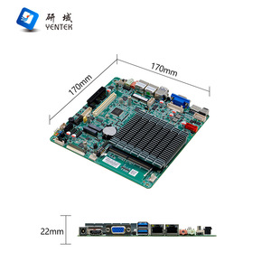 เมนบอร์ดอุตสาหกรรม Yentek B642M1 Mini ITX รองรับ Intel Celeron J6412 พอร์ตเครือข่ายคู่ ขนาด 170x170 มม. รองรับ DDR4 และ PoE - Product Image 1