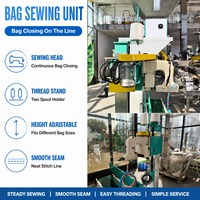 Getreide-Verpackungsmaschine für Reis, Weizen, Mais, Futterpellets, PP-Gewebesäcke 10 bis 50 kg Wiege- und Abfüllanlage