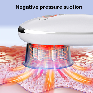 Máquina de Lipólisis al Vacío para Adelgazar el Cuerpo con Luz Roja y Azul, Masajeador Facial Inteligente, Dispositivo Moldeador Gua Sha - Product Image 5