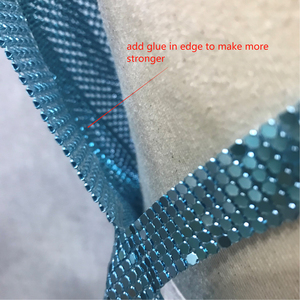 ชุดเดรสตาข่ายสีน้ำเงินเมทัลลิกแฟชั่นสไตล์ <span class=keywords><strong>Paco</strong></span> <span class=keywords><strong>Rabanne</strong></span> รุ่น Shiny Sky - Product Image 6