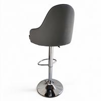Chaise de bar pivotante moderne en gros, réglable en hauteur, avec dossier et accoudoirs pour café, hôtel, comptoir de bar