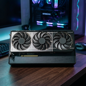 Tarjeta Gráfica RTX 5070 Ti de 16GB GDDR7 de 256 bits con Potente Sistema de Refrigeración para Juegos y Computación de IA, Usada, para Ordenador de Escritorio, en Stock - Product Image 1