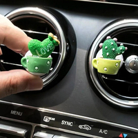 Clip d'aromathérapie en forme de plantes créatives pour voiture, désodorisant, parfum, diffuseur de voiture, accessoires