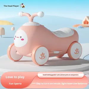 Детский скутер с батарейным питанием, без педалей, игрушечный автомобиль для малышей от 1 до <span class=keywords><strong>3</strong></span> лет - Product Image 2