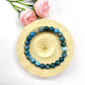 8Mm Thời Trang Pha Lê Đồ Trang Sức Đá Tự Nhiên Hạt Vòng Đeo Tay Chữa Bệnh Tinh Thể Đàn Hồi Vòng Đeo Tay Phổ Biến - Product Image 4