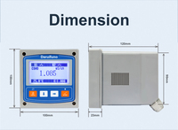 Pengontrol/Pemancar Konduktivitas (EC), TDS, Salinitas, dan Resistivitas Analog 2 Elektroda dengan 2 Relay SPST