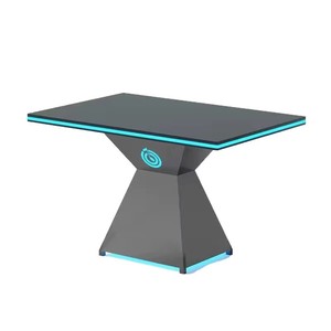 Conjunto de Mesa y Sillas para Restaurante Occidental, Muebles de Bar Comerciales de Madera Maciza, Estilo Retro para <span class=keywords><strong>Bistro</strong></span> y Club - Product Image 5