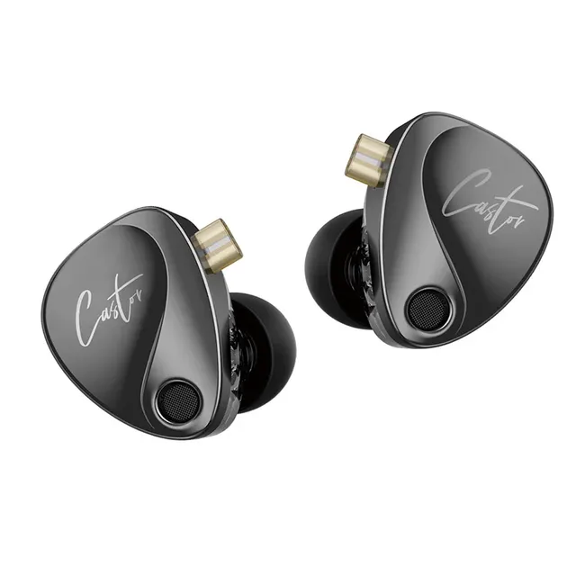 KZ Castor HiFi Earphone 2DD Dynamic High-end Tunable Balanced Armature Earphones Monitor 3.5mm KZ EDX PRO/EDX PRO X/EDX Ultra