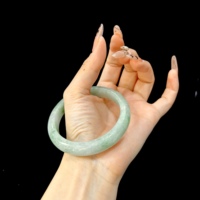 Bracelet en jadéite birmane de qualité supérieure, bracelet en jadéite de qualité supérieure pour femmes, bracelet en jadéite pour un usage quotidien (avec NGTC)