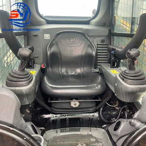 Chargeuse compacte d'occasion CAT 246D à prix d'usine à vendre, mini-chargeuse à glissement de 3 tonnes, chargeuse sur pneus Caterpillar CAT246 - Product Image 5