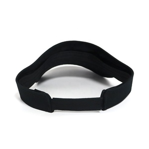 Nhà Cung Cấp Thấp Moq Bán Buôn Chất Lượng Cao Mùa Hè Mặt Trời Visors Mũ Tùy Chỉnh Thêu Logo Màu Đen Golf Mũ Cho Ngoài Trời - Product Image 4