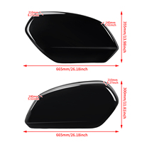Kits de fixation pour sacoches rigides de moto, sacoches latérales pour Harley Low Rider ST FXLRST 2022-24 FXLRS 20-24 FXLR 18-20, rangement de bagages