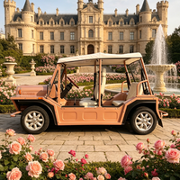 Voiture électrique Moke Beach Buggy 4 places, nouvelle conception, batterie lithium, certifiée EEC, 96V, version originale.