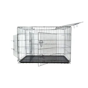 Factory Direct Cost-effective Iron Cage Single Layer Double Door High Quality Large Dog Cage