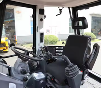 Harga Kompetitif 84C Backhoe Loader Mini Backhoe Loader 4x4 Backhoe Loader Alat Berat Pemindah Tanah