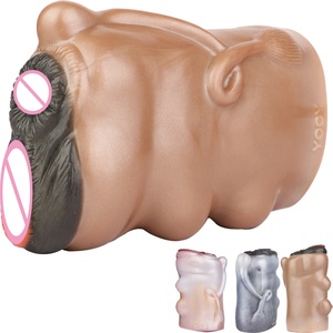 YOCY Cow's Vagina Anal Male <b>Masturbator</b> Cup Fantasy Vaginal Silicone Vagina Artificial Vaginal Pocket Pussy Male <b>Masturbator</b> - Product Image 1
