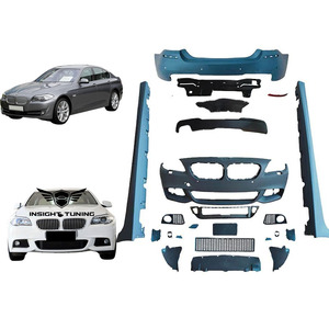 Chất Lượng Cao Chuyển Đổi 5 Loạt Tự Động Phía Trước Bumper Side Váy 535i Bodykit Đối Với BMW F10 F18 MT M Công Nghệ Cơ Thể Kit 2010-2013 - Product Image 1