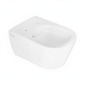 Inodoro suspendido sin borde Greta de 57 cm de largo, blanco mate - Product Image 2