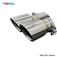 Système d'échappement Catback Valvetronic en acier inoxydable pour MINI Cooper R56 R57 R60 1.6 avec embout d'échappement