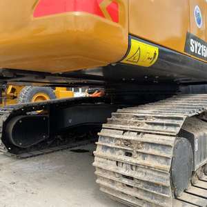 รถขุด Sany SY215 215C รุ่นปี 2020 มือสอง ยี่ห้อจีน น้ำหนัก 20 ตัน ระบบไฮดรอลิก ผ่านการทดสอบและตรวจสอบแล้ว ใช้ชิ้นส่วน Eaton Hawe Shanghai Kawasaki บุ้งกี๋ 3 เมตร - Product Image 6