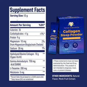 Polvo de colágeno de belleza de proteínas, polvo de péptidos de colágeno <span class=keywords><strong>para</strong></span> <span class=keywords><strong>la</strong></span> piel, <span class=keywords><strong>el</strong></span> cabello y <span class=keywords><strong>la</strong></span> <span class=keywords><strong>salud</strong></span> de las uñas, soporte de sueño rápido, polvo de melatonina - Product Image 4