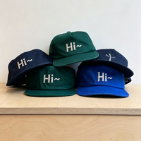 Casquette de baseball unisexe surdimensionnée à 5 panneaux en nylon non structuré, motif lettres, respirante et imperméable, avec visière incurvée et fermeture snapback