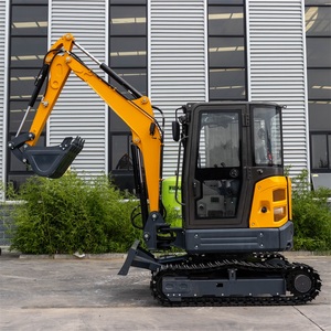 Năm mới giá khuyến mãi ht40 4 tấn Digger Mini Máy xúc với Nhật Bản D1703 động cơ 18.5KW, đóng cabin & A/C - Product Image 3