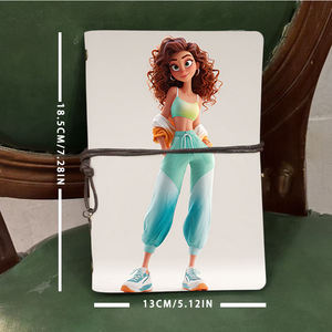 1 pieza de cuaderno A6 hermoso Retro, compañero de estudio de uso múltiple <span class=keywords><strong>para</strong></span> <span class=keywords><strong>leer</strong></span> notas, tareas universitarias, guías de revisión con Wi - Product Image 4