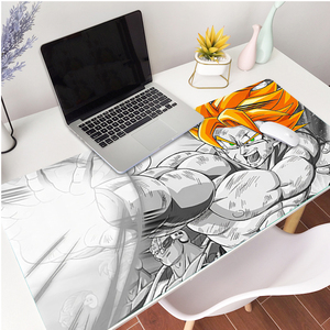 <span class=keywords><strong>Dragon</strong></span> <span class=keywords><strong>Ball</strong></span> Z anime genial logotipo personalizado gran alfombrilla de ratón para escritorio Protector antideslizante estera de escritura para oficina o de juegos - Product Image 5