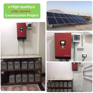 ชุดระบบพลังงานแสงอาทิตย์บ้าน5K พร้อมความจุ3KW 10kwh 5KW พลังงาน10KW 8KW สำหรับ YS5KW-OFF 5KW ไฮบริด - Product Image 1