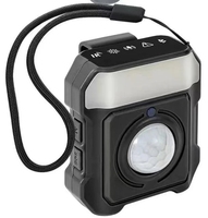 Alarme personnelle de défense durable avec lumière LED brillante pour la sécurité intérieure et extérieure