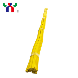 Bastoncini per il taglio della carta in plastica colore giallo, 950*10*4.5mm - Product Image 4
