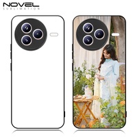 Novelcases Coques de téléphone portable personnalisables DIY 2D en TPU+PC, antichoc, anti-chute, compatibles avec l'impression par sublimation, coques vierges pour impression par transfert thermique