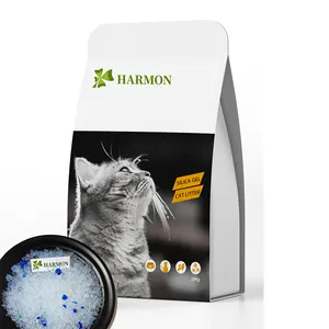 Haute qualité meilleur prix de cristal d'approvisionnement du fabricant de litière pour chat agglomérante
