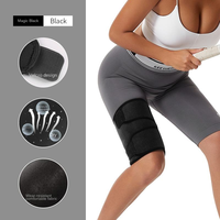 Manchon de compression confortable pour mollet avec sangle et coussinet d'adhérence musculaire, pour un soutien à effet amélioré, idéal pour le basketball, le football, le soulevé de terre et le CrossFit