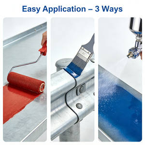 <span class=keywords><strong>Pintura</strong></span> Metálica Impermeable, Anticorrosiva, Antióxido, Revestimiento <span class=keywords><strong>para</strong></span> Protección de Superficies de Techos y Paredes Exteriores, Aplicación en Aerosol - Product Image 6
