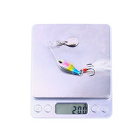 Leurre vibrant en métal VIB 10g/15g/20g, appât artificiel dur à super lancer avec paillettes vibrantes pour poisson mandarin