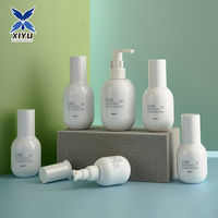 Distributeur de sérum et de lotion rechargeable de qualité supérieure en bouteille cosmétique PETG 30ml-200ml (personnalisable OEM/ODM)