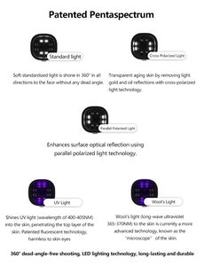 <span class=keywords><strong>Dr</strong></span>.Oakes 5色スペクトラムスキンテスターフェイスアナライザーデバイス3Dフェイシャルスキンスコープアナライザー - Product Image 3
